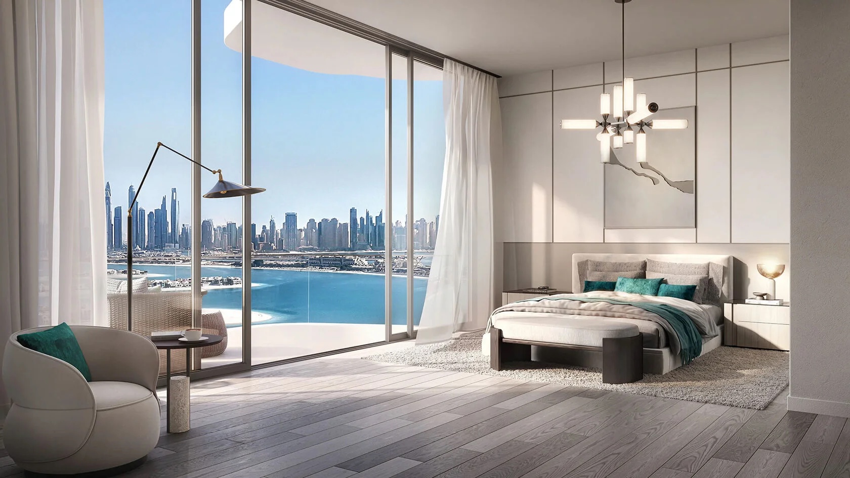 Passo by Beyond — Residences bedroom with panoramic sea view